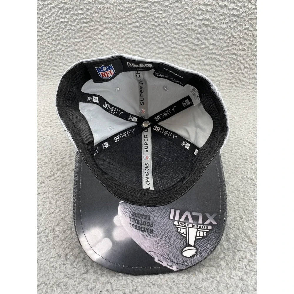Baltimore Ravens New Era 39Thirty ‎ Hat Cap Fitted Youth Super Bowl XLVII Champ